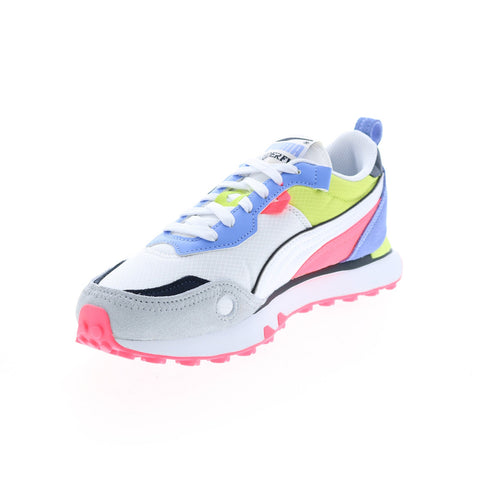 Puma Rider FV Future Vintage 39007307 Womens White Lifestyle Sneakers Shoes