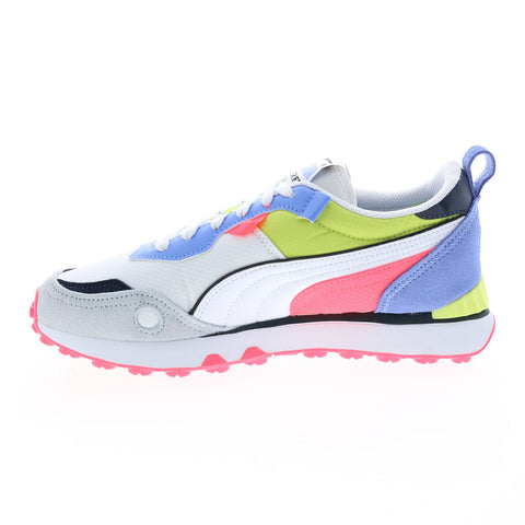 Puma Rider FV Future Vintage 39007307 Womens White Lifestyle Sneakers Shoes