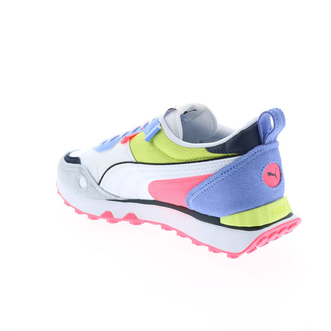 Puma Rider FV Future Vintage 39007307 Womens White Lifestyle Sneakers Shoes