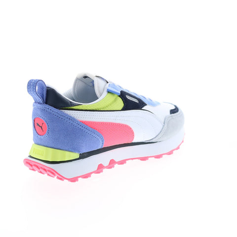 Puma Rider FV Future Vintage 39007307 Womens White Lifestyle Sneakers Shoes