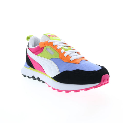 Puma Rider FV Future Vintage 39007315 Womens Blue Lifestyle Sneakers Shoes