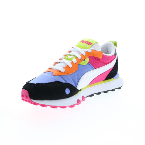 Puma Rider FV Future Vintage 39007315 Womens Blue Lifestyle Sneakers Shoes