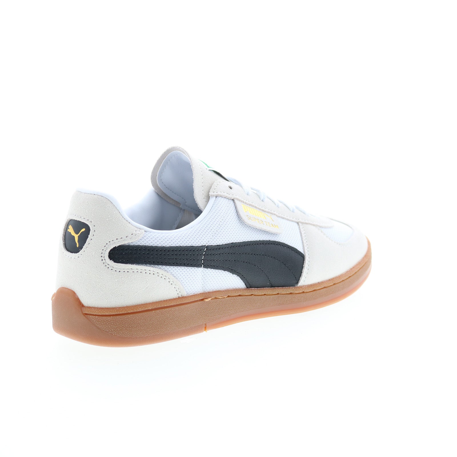 Puma Super Team OG 39042409 Mens White Suede Lifestyle Sneakers - Ruze