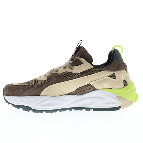 Puma RS-Trck Horizon 39071705 Mens Brown Mesh Lifestyle Sneakers Shoes