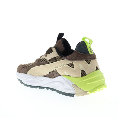 Puma RS-Trck Horizon 39071705 Mens Brown Mesh Lifestyle Sneakers Shoes
