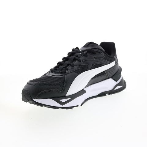Puma Mirage Sport Asphalt Base Mens Black Lace Up Lifestyle Sneakers Shoes