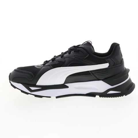 Puma Mirage Sport Asphalt Base Mens Black Lace Up Lifestyle Sneakers Shoes
