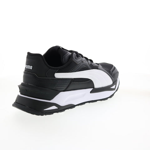 Puma Mirage Sport Asphalt Base Mens Black Lace Up Lifestyle Sneakers Shoes