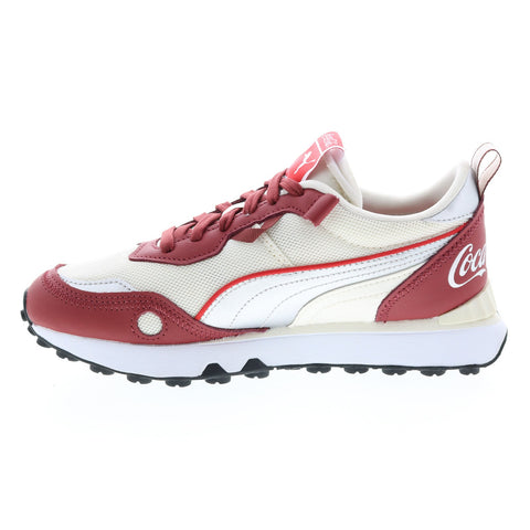 Puma Rider FV Future Vintage Coca Cola 39129001 Womens Red Sneakers Shoes