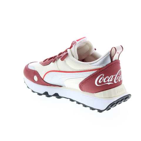 Puma Rider FV Future Vintage Coca Cola 39129001 Womens Red Sneakers Shoes