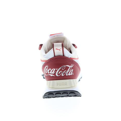Puma Rider FV Future Vintage Coca Cola 39129001 Womens Red Sneakers Shoes