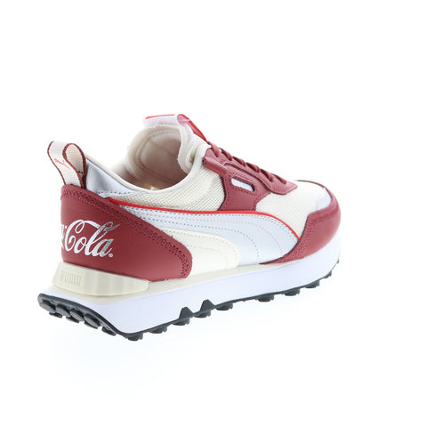 Puma Rider FV Future Vintage Coca Cola 39129001 Womens Red Sneakers Shoes