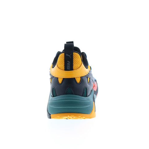 Puma RS Trck Color 39157601 Mens Blue Canvas Lifestyle Sneakers Shoes