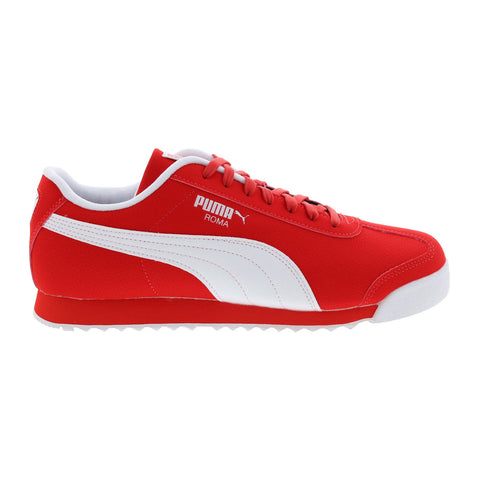 Puma Roma Reversed 39226301 Mens Red Lifestyle Sneakers Shoes - Ruze Shoes
