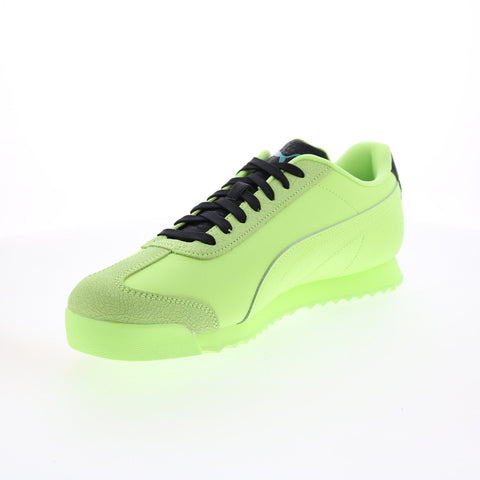 Puma Roma Spring Break 39228201 Mens Green Leather Lifestyle Sneakers Shoes