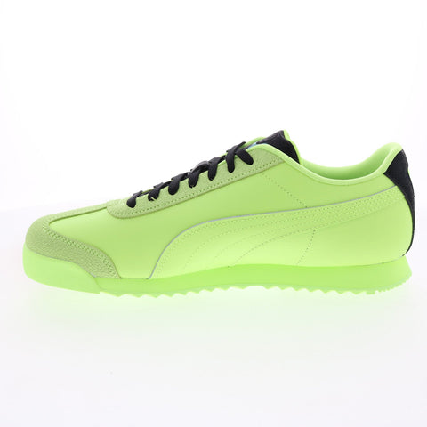 Puma Roma Spring Break 39228201 Mens Green Leather Lifestyle Sneakers Shoes