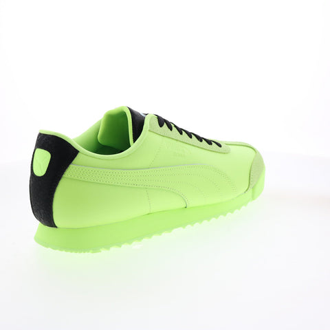 Puma Roma Spring Break 39228201 Mens Green Leather Lifestyle Sneakers Shoes