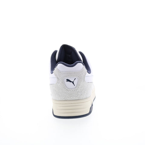 Puma Slipstream LO Service Line Mens White Leather Lifestyle Sneakers Shoes
