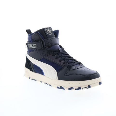 Puma RBD Game Better 39319201 Mens Black Leather Lifestyle Sneakers Shoes