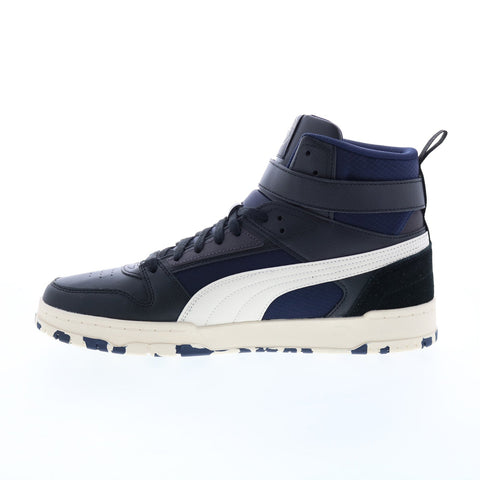 Puma RBD Game Better 39319201 Mens Black Leather Lifestyle Sneakers Shoes