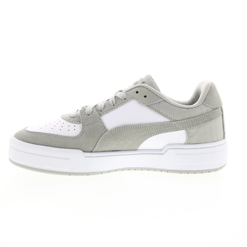 Puma CA Pro Quilt 39327701 Mens White Suede Lifestyle Sneakers Shoes
