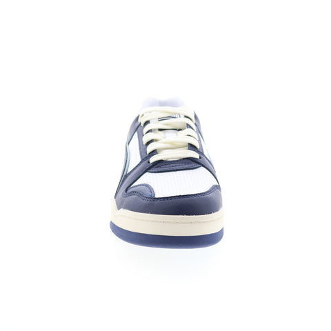 Puma Slipstream Lo Vintage Mens Blue White Suede Lifestyle Sneakers Shoes