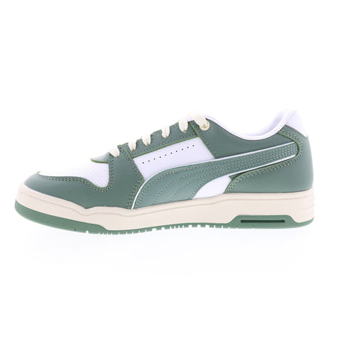 Puma Slipstream Lo Vintage 39469302 Mens Green Lifestyle Sneakers Shoes