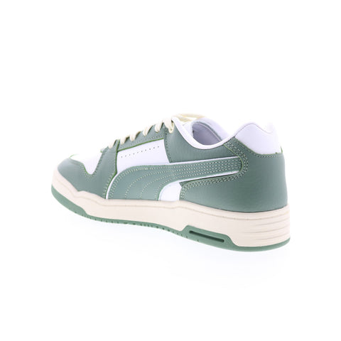 Puma Slipstream Lo Vintage 39469302 Mens Green Lifestyle Sneakers Shoes