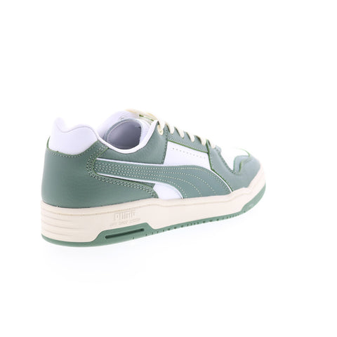 Puma Slipstream Lo Vintage 39469302 Mens Green Lifestyle Sneakers Shoes