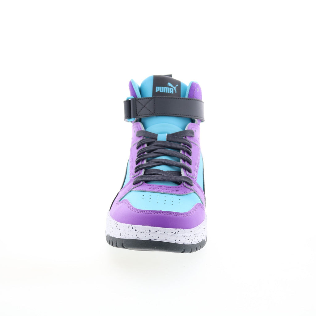 Puma Rbd Purple Puma RBD Game Energy 39512901 Mens Blue Leather Lifestyle Sneakers Sho ...