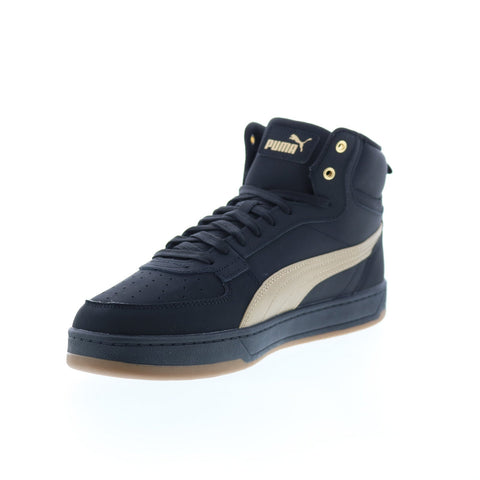 Puma Caven 2.0 Mid Buck 39520101 Mens Black Lifestyle Sneakers Shoes