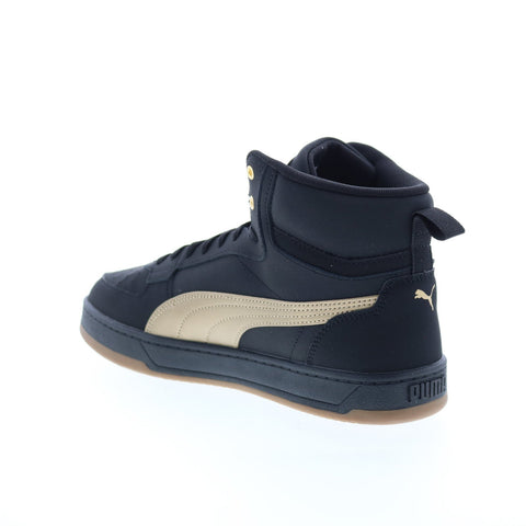 Puma Caven 2.0 Mid Buck 39520101 Mens Black Lifestyle Sneakers Shoes