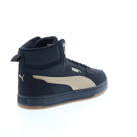 Puma Caven 2.0 Mid Buck 39520101 Mens Black Lifestyle Sneakers Shoes