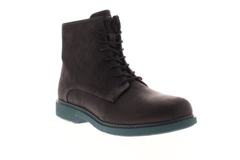 Camper Neuman K400245-002 Womens Black Nubuck Casual Dress Boots Shoes