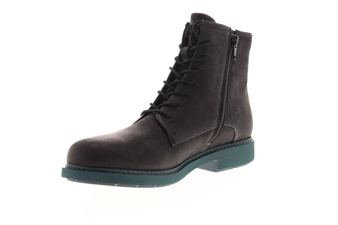 Camper Neuman K400245-002 Womens Black Nubuck Casual Dress Boots Shoes