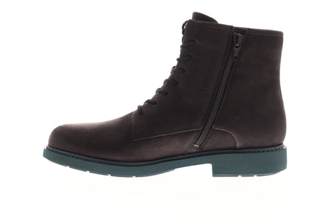 Camper Neuman K400245-002 Womens Black Nubuck Casual Dress Boots Shoes
