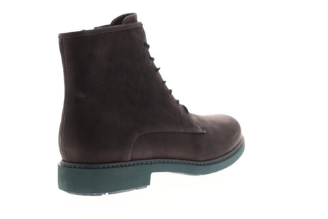 Camper Neuman K400245-002 Womens Black Nubuck Casual Dress Boots Shoes