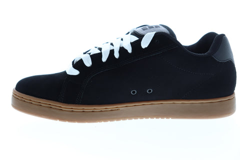Etnies Fader Mens Black Suede Low Top Lace Up Skate Sneakers Shoes