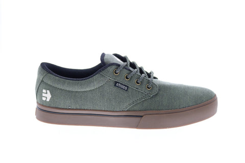 Etnies Jameson Preserve Mens Green Canvas Skate Inspired Sneakers Shoes
