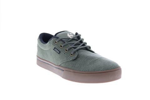 Etnies Jameson Preserve Mens Green Canvas Skate Inspired Sneakers Shoes