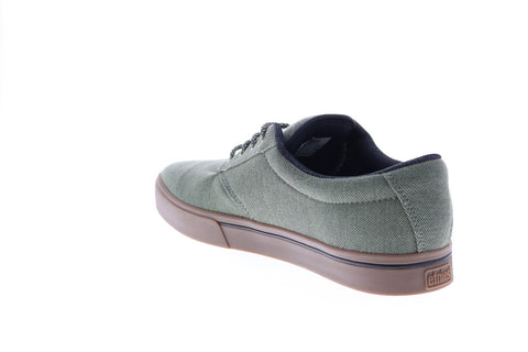 Etnies Jameson Preserve Mens Green Canvas Skate Inspired Sneakers Shoes