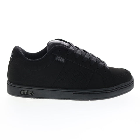 Etnies Kingpin 4101000091003 Mens Black Nubuck Lace Up Skate Sneakers Shoes