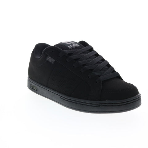 Etnies Kingpin 4101000091003 Mens Black Nubuck Skate Inspired Sneakers Shoes