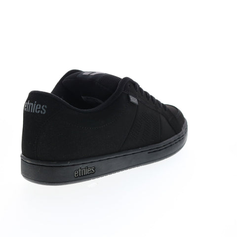 Etnies Kingpin 4101000091003 Mens Black Nubuck Skate Inspired Sneakers Shoes