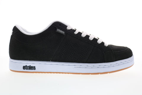 Etnies Kingpin Mens Black Suede Lace Up Skate Sneakers Shoes