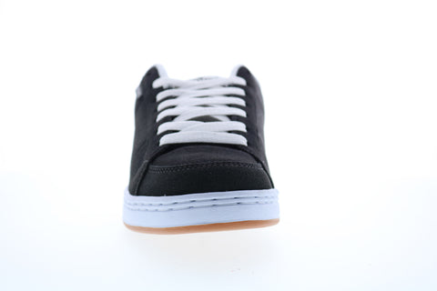 Etnies Kingpin Mens Black Suede Lace Up Skate Sneakers Shoes