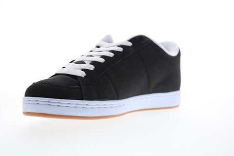 Etnies Kingpin Mens Black Suede Lace Up Skate Sneakers Shoes