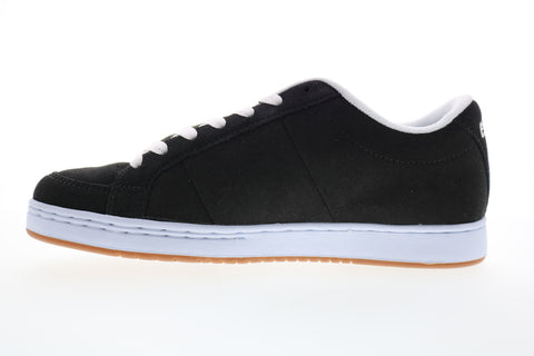 Etnies Kingpin Mens Black Suede Lace Up Skate Sneakers Shoes