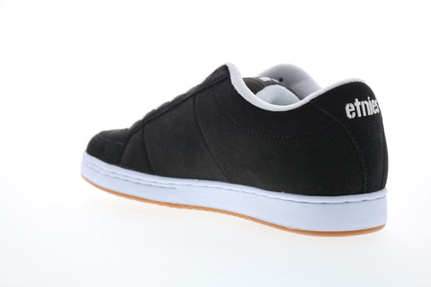Etnies Kingpin Mens Black Suede Lace Up Skate Sneakers Shoes