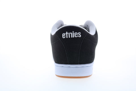 Etnies Kingpin Mens Black Suede Lace Up Skate Sneakers Shoes